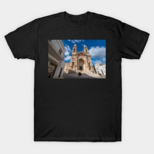 Cathedral Basilica of Saints Cosmas and Damian in Alberobello, Italy T-Shirt